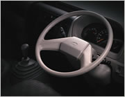 Hino Series 3 has steering with hydraulic booster
