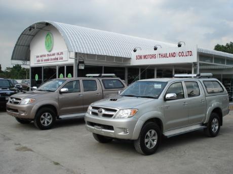 new Toyota Hilux Vigo Double Cab at Thailand's top Toyota Hilux Vigo</a>dealer Jim Autos Thailand